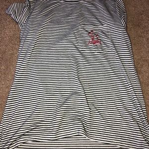 Striped mickey shirt